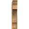 Ekena Millwork Balboa Traditional Rough Sawn Outlooker, Western Red Cedar, 8"W x 34"D x 38"H OUT08X34X38BOA01RWR - alternate 3